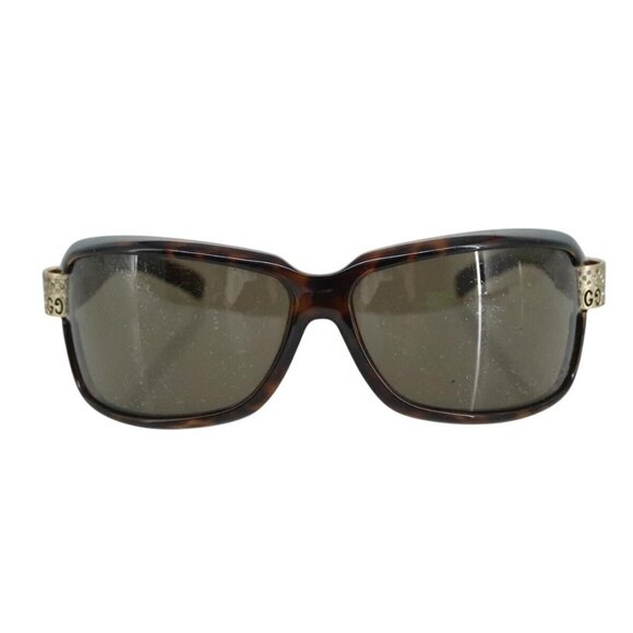 GUCCI Sunglasses plastic Brown Auth - Picture 1 of 15